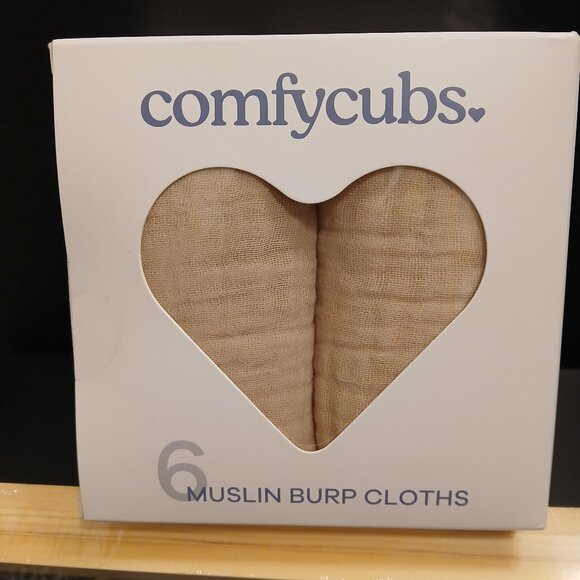 Comfy Cubs Muslin Burp Cloth 20" x 10" - Picture 2 of 8